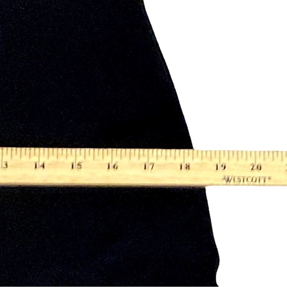 Laundry Shelli Segal Dress Womens 12 Black Jersey Shift Short Long Cape Sleeve - Picture 9 of 16